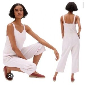 Everlane Cream Jumpsuit